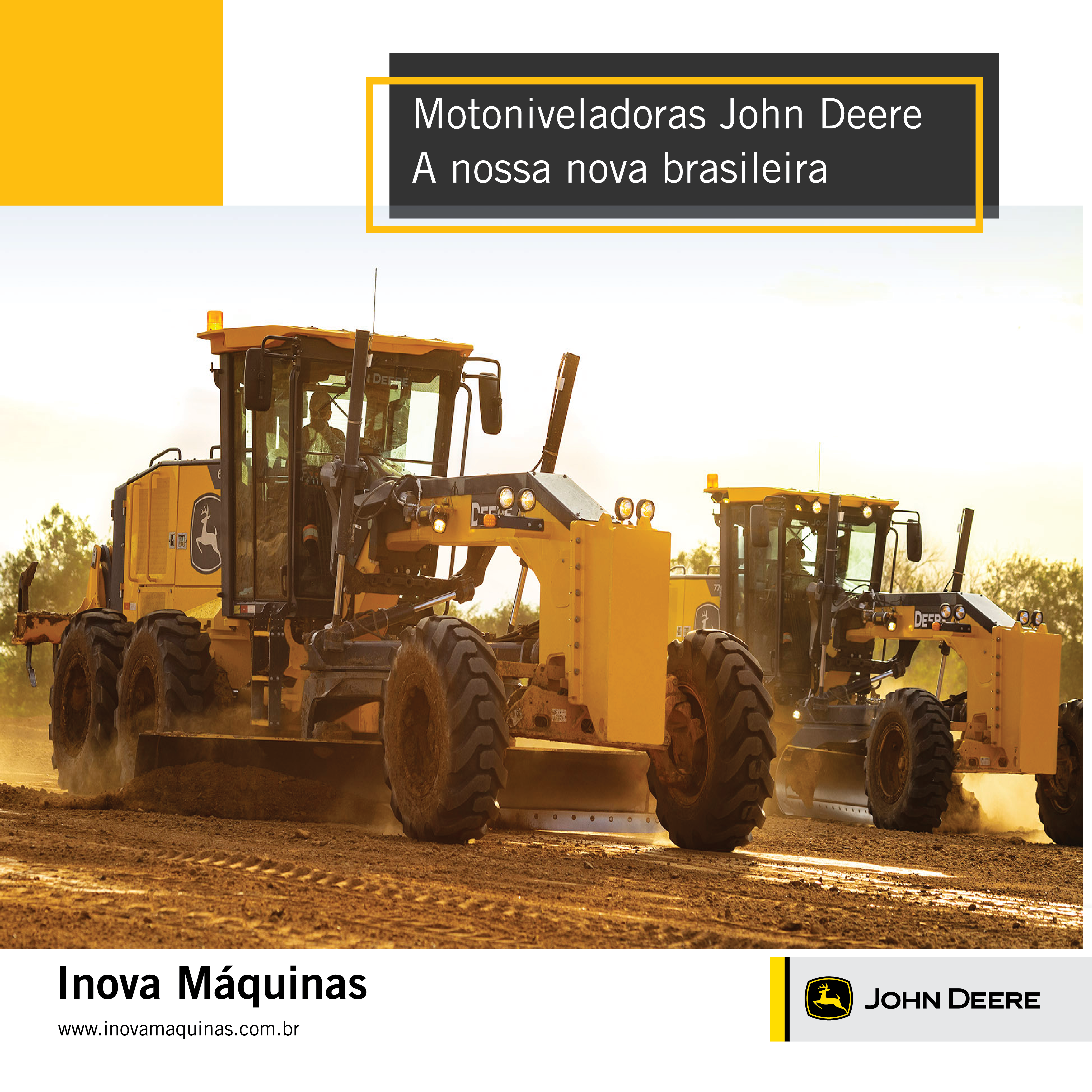 Motoniveladoras John Deere | A Nossa Nova Brasileira